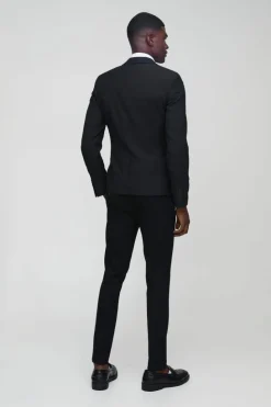 Best Sale boohoo Super Skinny Single Breasted Suit black