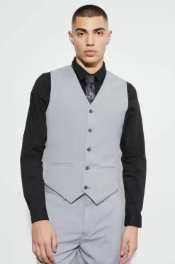 Cheap boohoo Super Skinny Core Suit grey