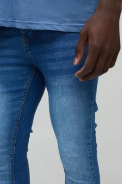 Outlet boohooMAN Super Skinny Stretch Jean In light blue