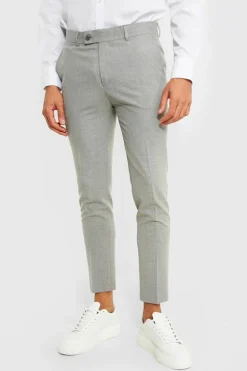 Discount boohooMAN Super Skinny Suit Trousers grey