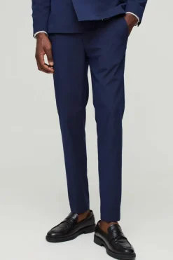 Fashion boohooMAN Super Skinny Suit Trousers navy