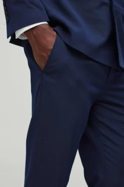 Fashion boohooMAN Super Skinny Suit Trousers navy