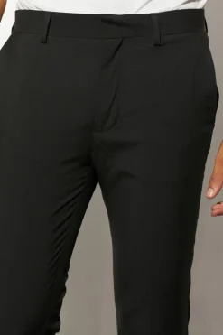 Discount boohooMAN Super Skinny Suit Trousers black