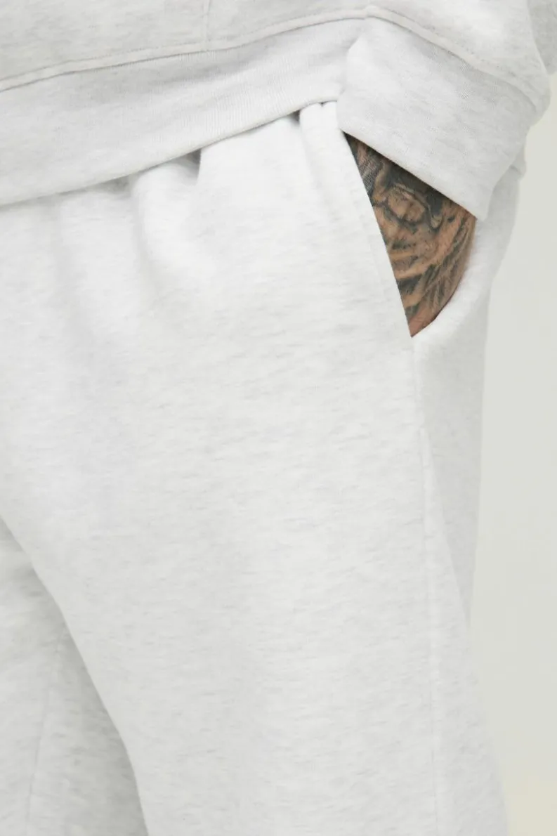 Store boohooMAN Tall 330GSM Relaxed Fit Basic Jogger grey marl