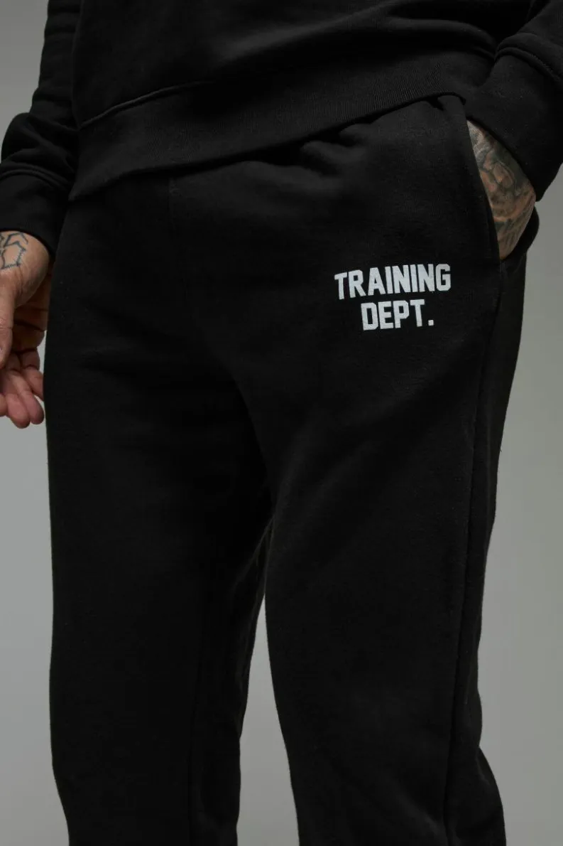 Hot boohooMAN Tall Man Active Training Dept. Regular Joggers black