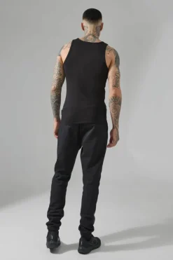 Best Sale boohooMAN Tall Man Active Training Dept Slim Fit Jogger black