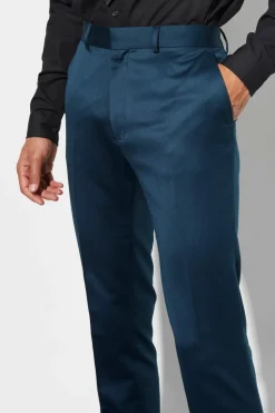 Best boohoo Tall Satin Skinny Fit Suit navy