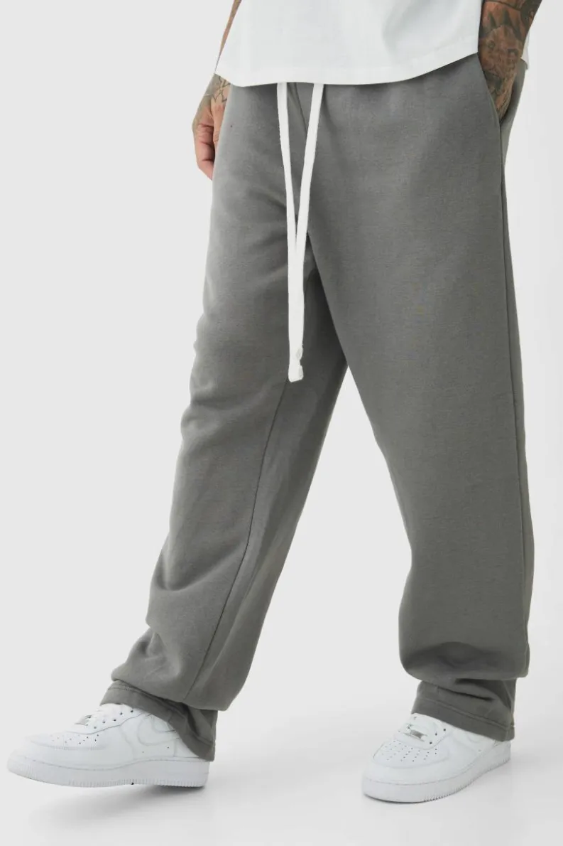 Outlet boohooMAN Tall Oversized Drop Crotch Jogger charcoal