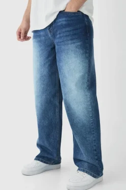 Flash Sale boohooMAN Tall Relaxed Fit Jeans dark wash