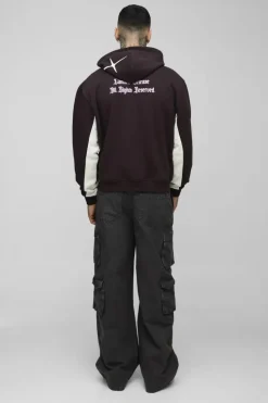 Hot boohooMAN Tall Washed Ripstop Multi Cargo Pocket Baggy Trousers charcoal