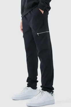 Cheap boohoo Technical Stretch 3D Pocket Set black