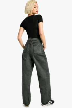 Online boohoo Boyfriend Jean vintage wash