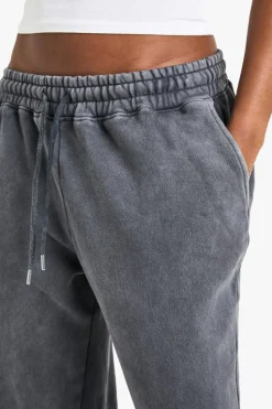 Discount boohoo Washed Oversized Jogger charcoal