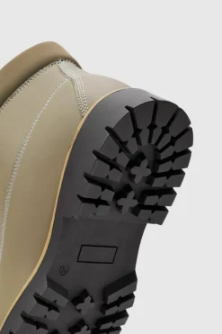 Cheap boohooMAN Worker Boots khaki